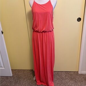 GAP Coral Maxi Dress